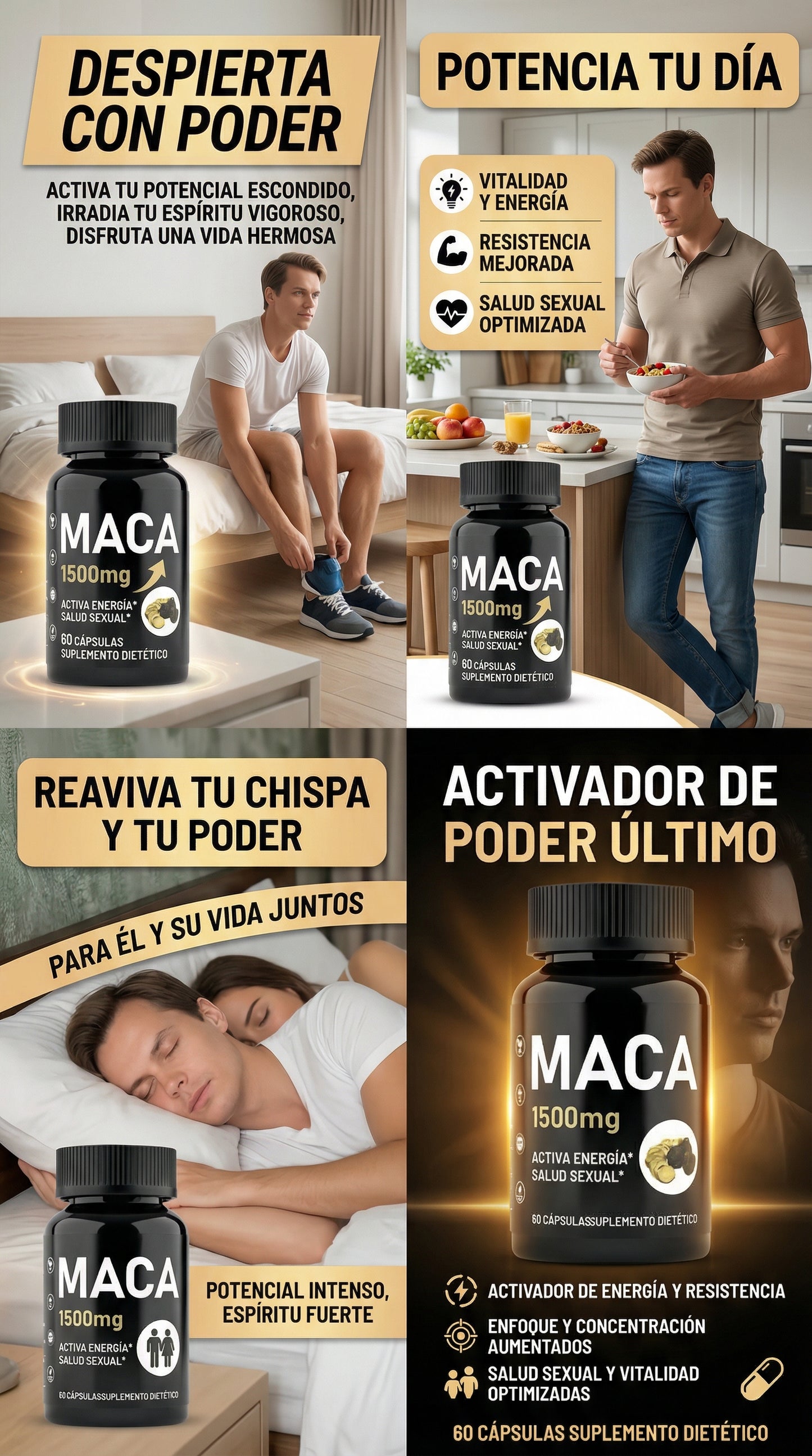 Super alimento MACA( suplemento especial de energia )