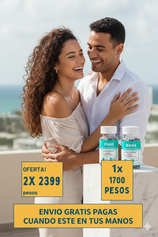 DEOS Desodorante corporal (envase de 30 capsulas )