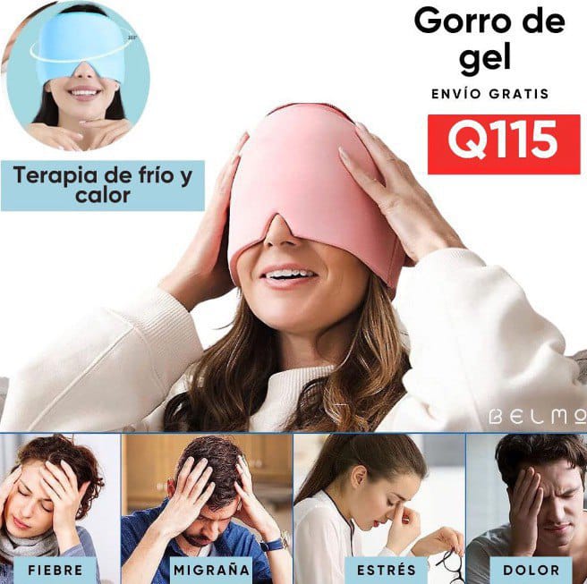THERAPEUTIC MASK FOR MIGRAINE, COLD OR HOT
