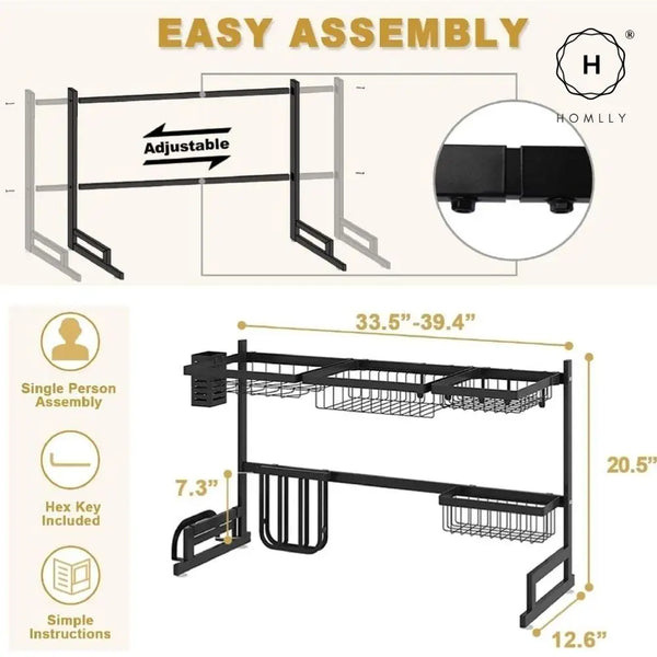 Organizador de Cocina Sobre Fregadero